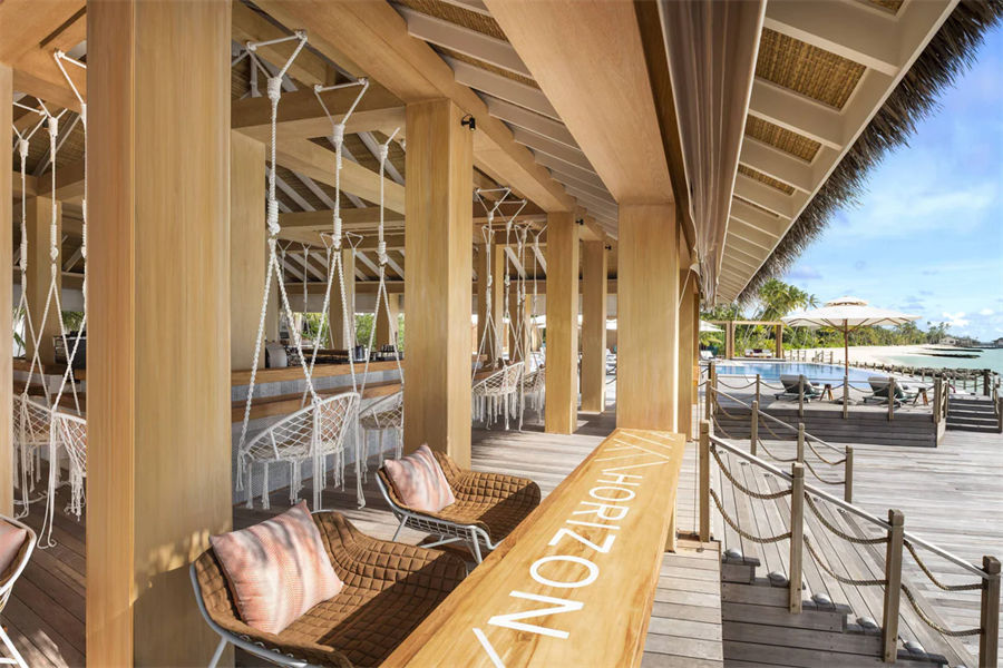 JW万豪 - 地平线池畔酒吧图片2 -  JW Marriott Maldives Resort & Spa Horizon Bar Photo 2