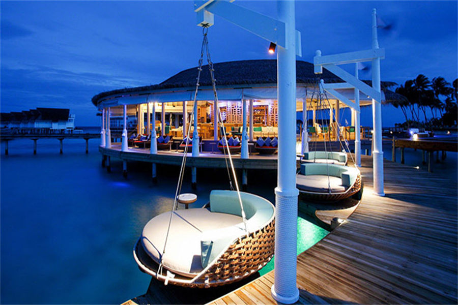中央格兰德 - 水上酒吧图片1 - Machchafushi Resort&Spa Maldives Aqua Bar Photo 1