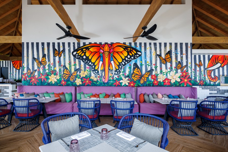 硬石 - 硬石和招牌餐厅（硬石）图片2 - Hard Rock Hotel Maldives The Elephant & The Butterfly  Photo 2