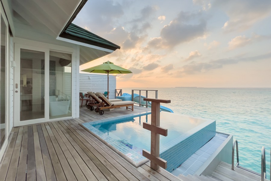 禧亚世嘉 - 海洋滑梯泳池别墅图片1 - Siyam World Maldives Ocean Villa with pool+ slide Photo 1