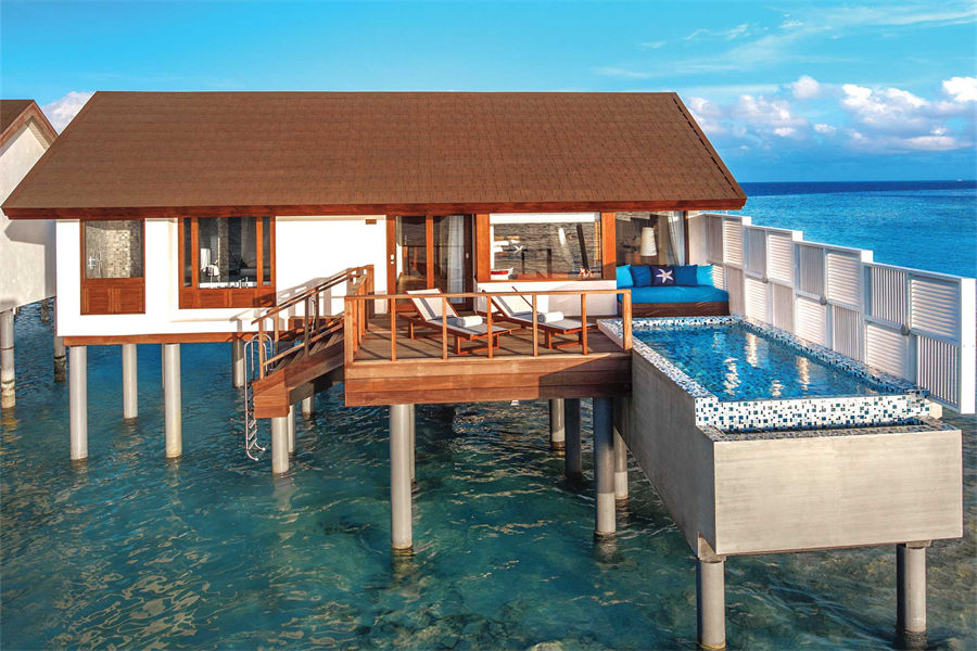 奥静圣吉利 - 水上泳池别墅图片1 - OBLU SELECT SanGeli Water Villa  With Pool Photo 1
