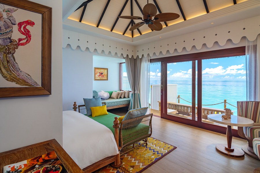 塞伊（希尔顿格芮） - 水上别墅图片4 - SAii Lagoon Maldives, Curio Collection by Hilton Overwater Villa Photo 4