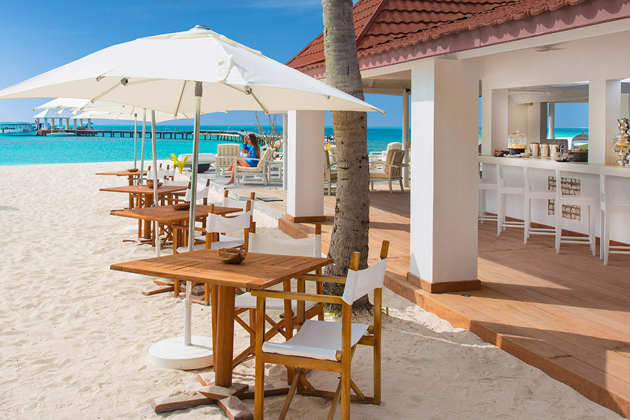 钻石泰达芙士餐厅 - VELI 沙滩酒吧 - Diamonds Thudufushi Beach&Water Villas Restaurant