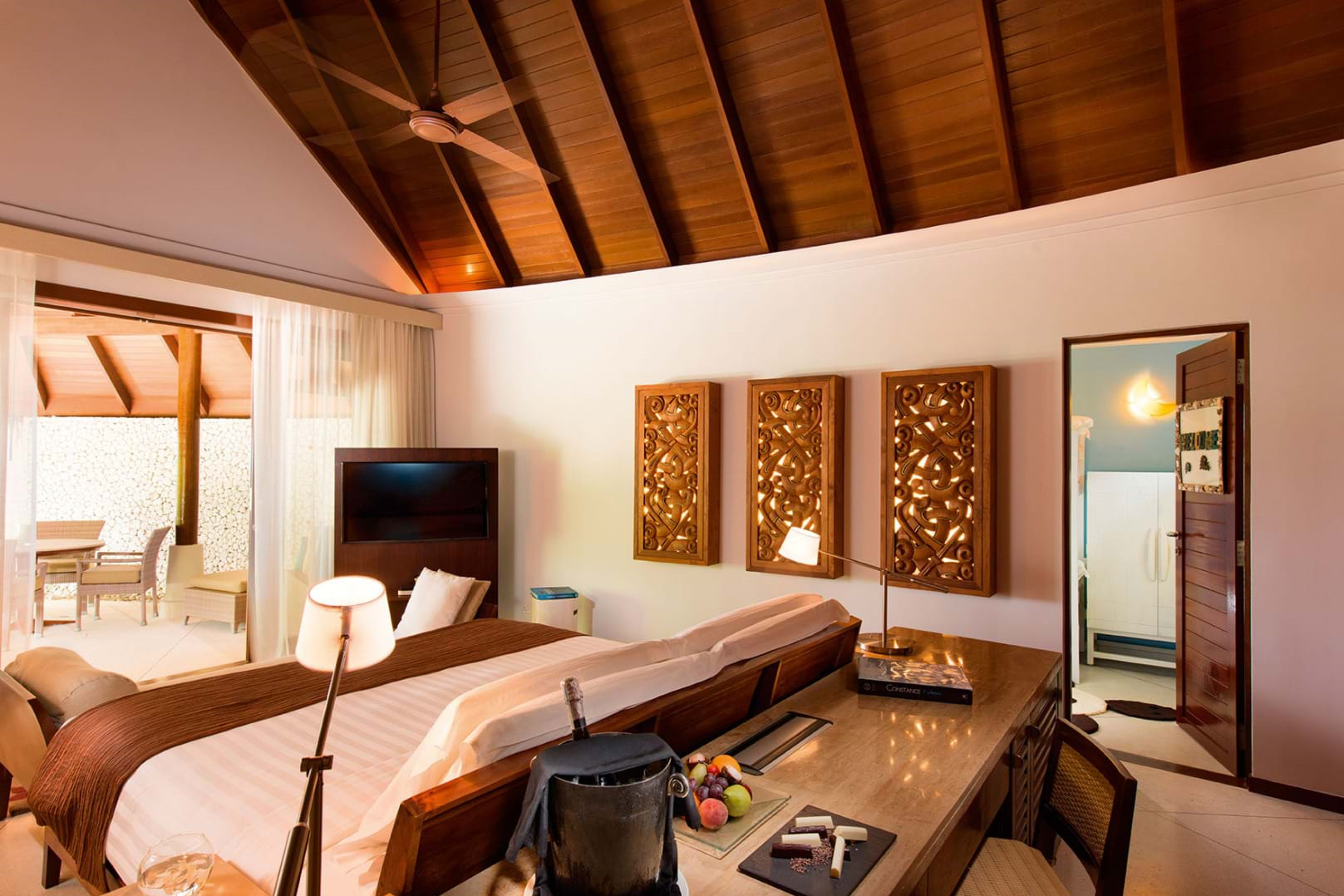 哈拉薇利 - 家庭沙滩泳池别墅 图片3 - Constance Halaveli Resort Maldives Family Beach Villa with pool Photo 3