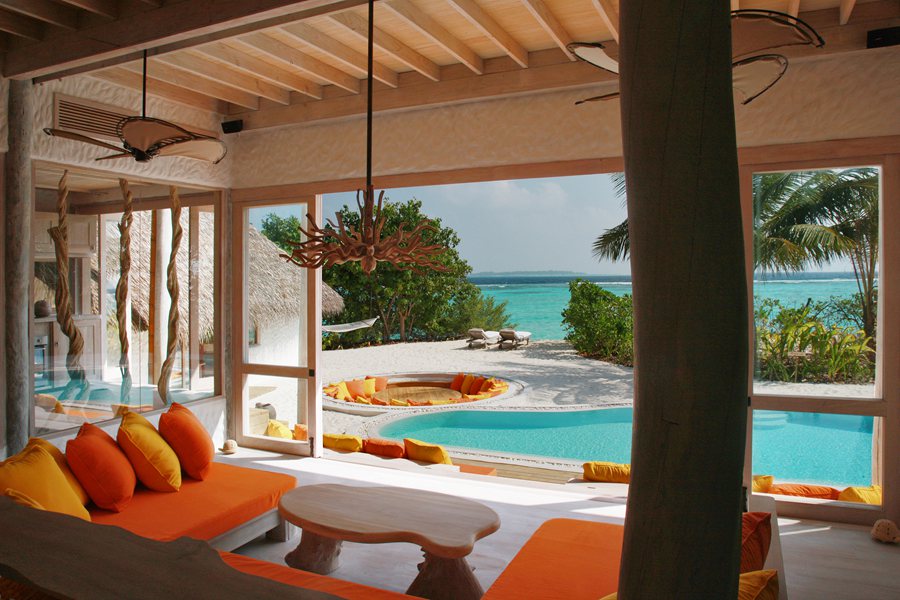 索尼娃富士 - 三卧沙滩泳池套房图片3 - Soneva Fushi Villa One (3 Bedrooms) Photo 3