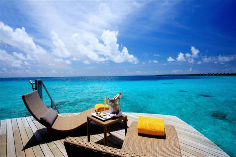 圣塔拉富士 - 豪华水上别墅 图片4 - Centara Ras Fushi Resort & Spa Maldives Deluxe Overwater Villa Photo 4