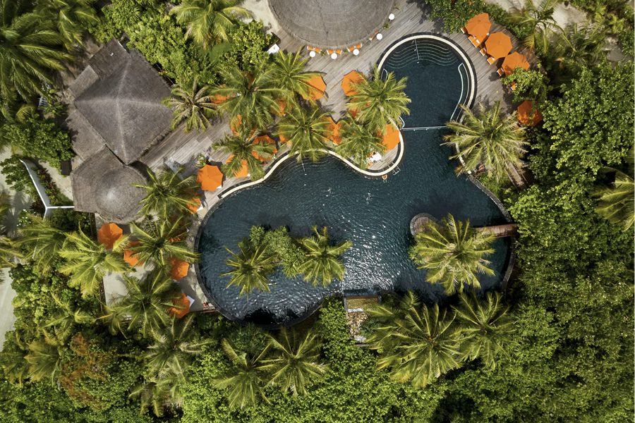伊露富士（伊露） - 家庭泳池餐吧图片2 - Sun Siyam Iru Fushi Fluid Bar Photo 2