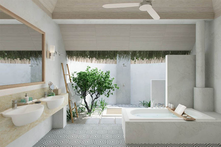 六善肯尼呼拉 - 沙滩别墅图片3 - Six Senses Kanuhura Beach Villa Photo 3