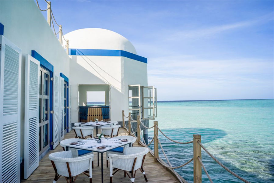 洲际 - 灯塔餐厅图片2 - InterContinental Maldives Maamunagau Lighthouse Photo 2