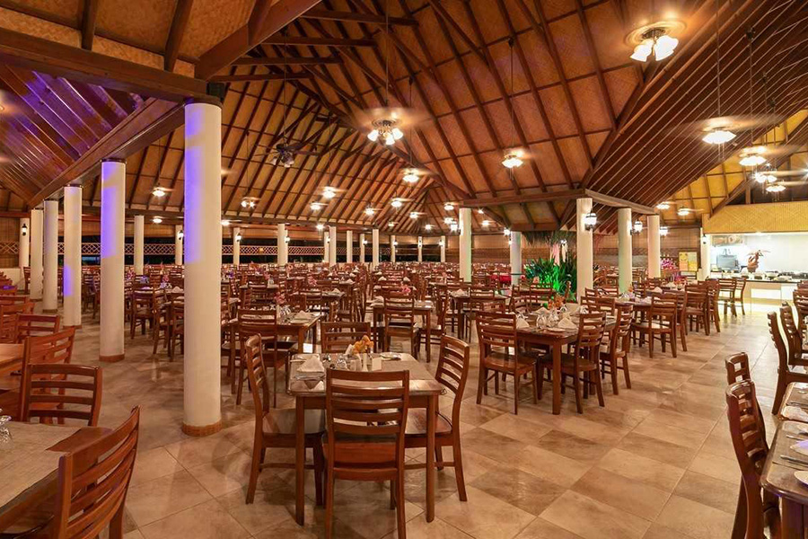 菲哈后岛 - Palm Grove 餐厅图片1 - Fihalohi Resort  Palm Grove Restaurant Photo 1