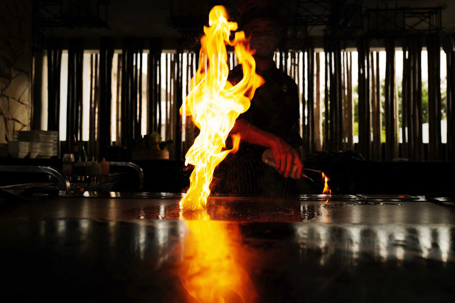 翡翠法鲁富士 - 亚洲日式铁板烧图片2 - Emerald Faarufushi Resort & Spa Le Asiatique and Teppanyaki Grill Photo 2