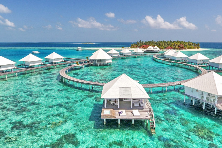 钻石泰达芙士 - 带按摩浴的水上别墅图片1 - Diamonds Thudufushi Beach&Water Villas  Jacuzzi Water Villa Photo 1