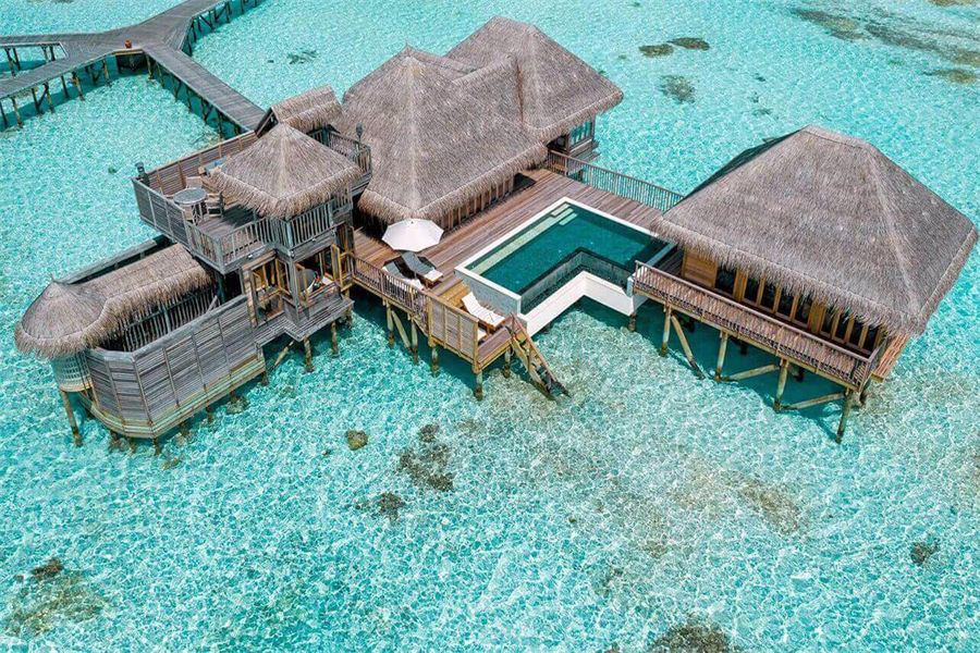 姬丽兰卡富士 - 家庭泳池别墅(双卧)图片1 - Gili Lankanfushi Maldives Family Villa With Pool Photo 1