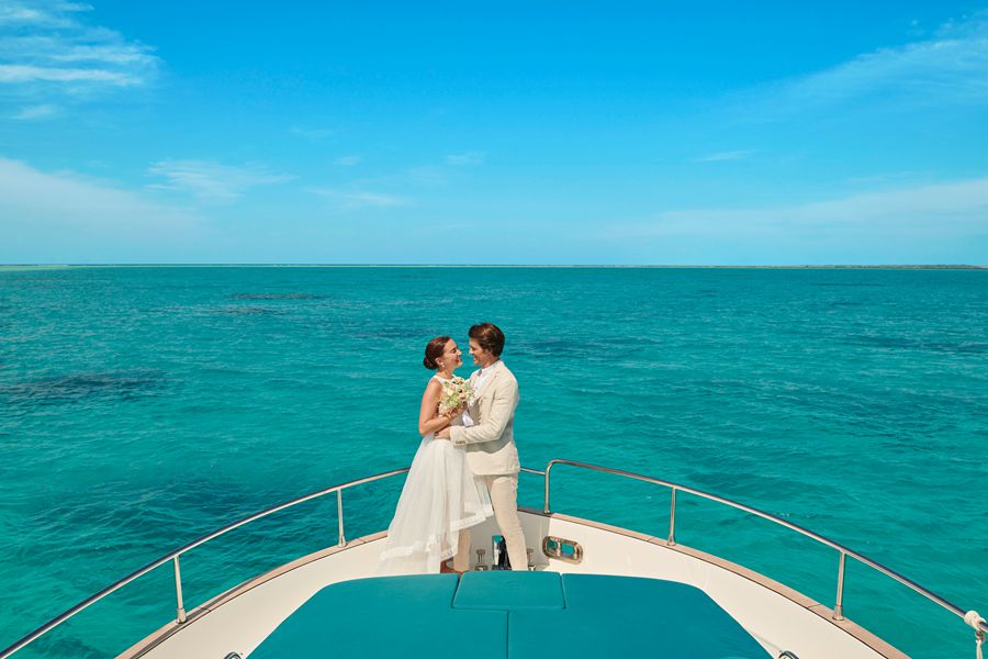 斯茹芬富士 - 婚礼仪式图片4 - Sirru Fen Fushi-Private Lagoon Resort  Wedding Photo 4