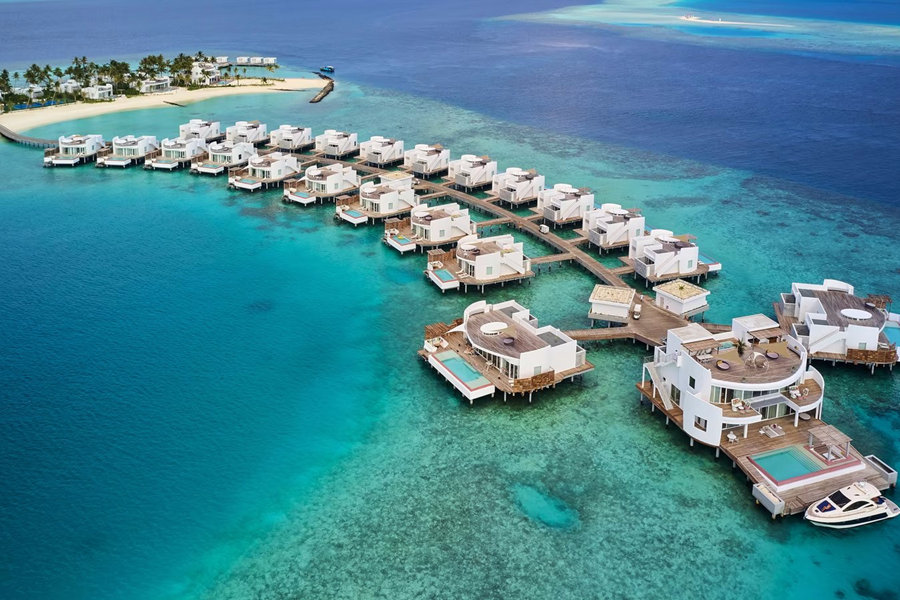 卓美亚 - 双卧水上泳池别墅图片1 - Jumeirah Maldives Ohahali Island Two Bedroom Water Residence with Pool Photo 1