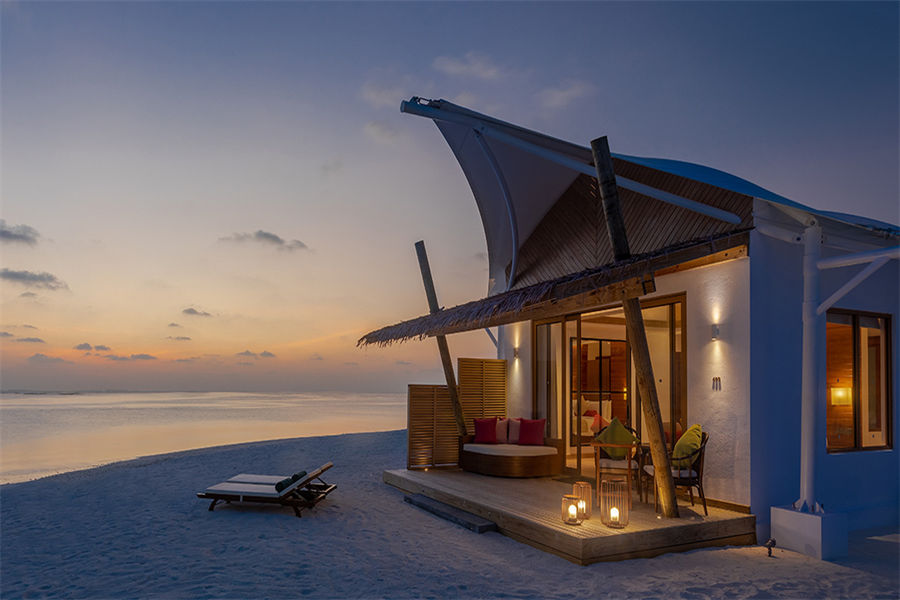 希娜蒙哈库拉 - 白金岛沙滩小屋图片1 - Cinnamon Hakuraa Huraa Maldives Platinum Beach Bungalow Photo 1