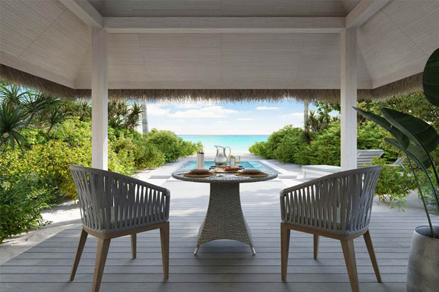 六善肯尼呼拉 - 沙滩泳池别墅图片3 - Six Senses Kanuhura Beach Villa With Pool Photo 3