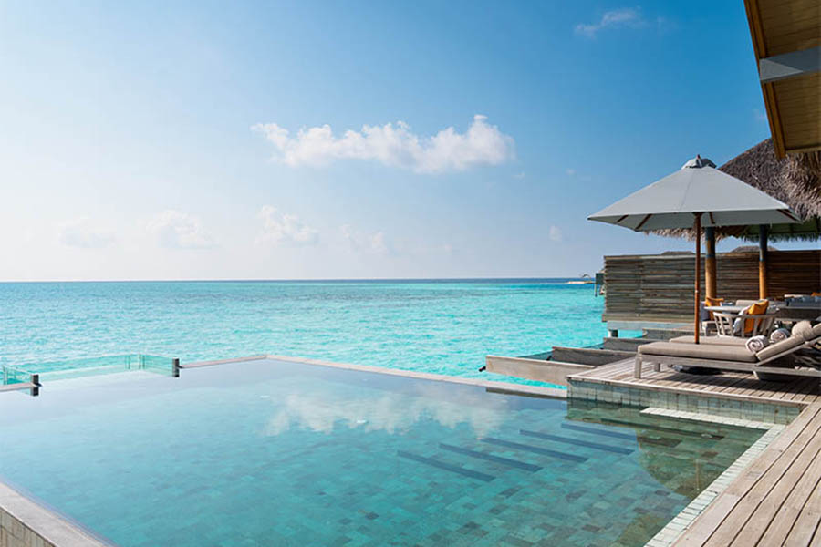 瓦卡鲁 - 单卧室水上泳池住宅（日落景观）图片2 - Vakkaru Maldives One Bedroom Overwater Pool Residence(Sunset view) Photo 2