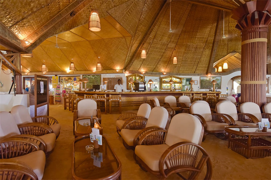 蓝色美人蕉 - 主酒吧图片1 - Thulhagiri Island Resort  Sand Bar Photo 1
