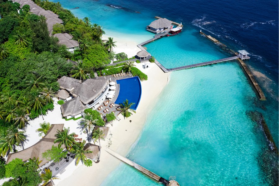 库达拉 - 日落餐酒吧图片1 - NH Maldives Kuda Rah Resort Glow Photo 1