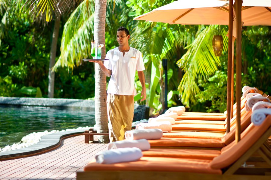 伊露富士（伊露） - 家庭泳池餐吧图片4 - Sun Siyam Iru Fushi Fluid Bar Photo 4