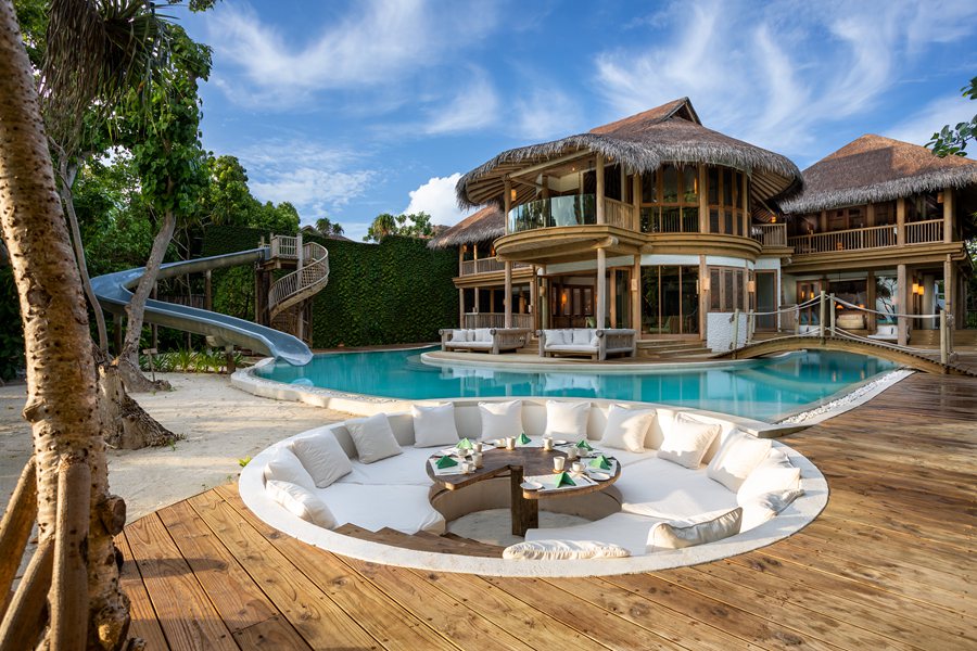 索尼娃富士 - 四卧私人住宅（带滑梯）图片1 - Soneva Fushi 4 Bedroom Private Residence Photo 1