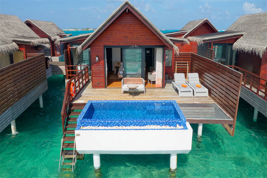 君乐 - 泳池水上别墅图片2 - Grand Park Kodhipparu Maldives Pool Water Villa Photo 2