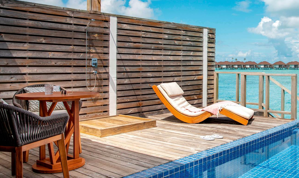 双鱼 - 浪漫水上泳池别墅图片4 - Sun Siyam Olhuveli Romantic Water Villa with Pool Photo 4