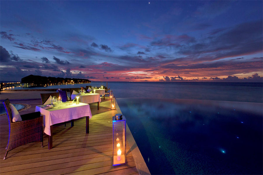 莉莉岛 - 水能量餐厅图片1 -  Lily Beach  Resort Les Turquoises d'Aqua Photo 1