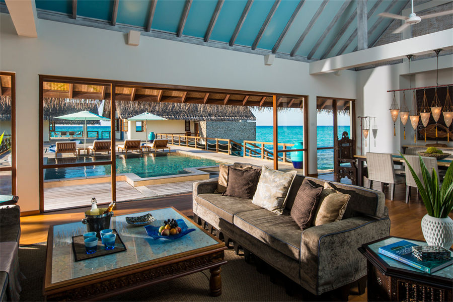 四季兰达吉拉瓦鲁 - 三卧陆地和海洋套房图片2 - Four Seasons Landaa Giraavaru Three-Bedroom Land And Ocean Suite Photo 2