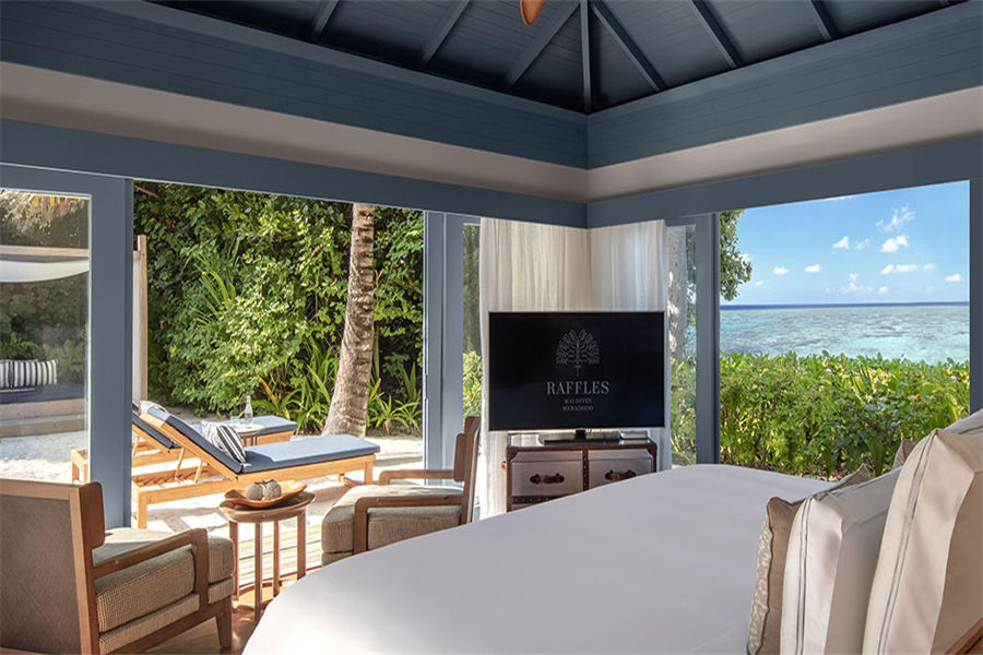 莱佛士 - 沙滩泳池住宅(双卧)图片2 - Raffles Maldives Meradhoo Beach Residence With Pool Photo 2