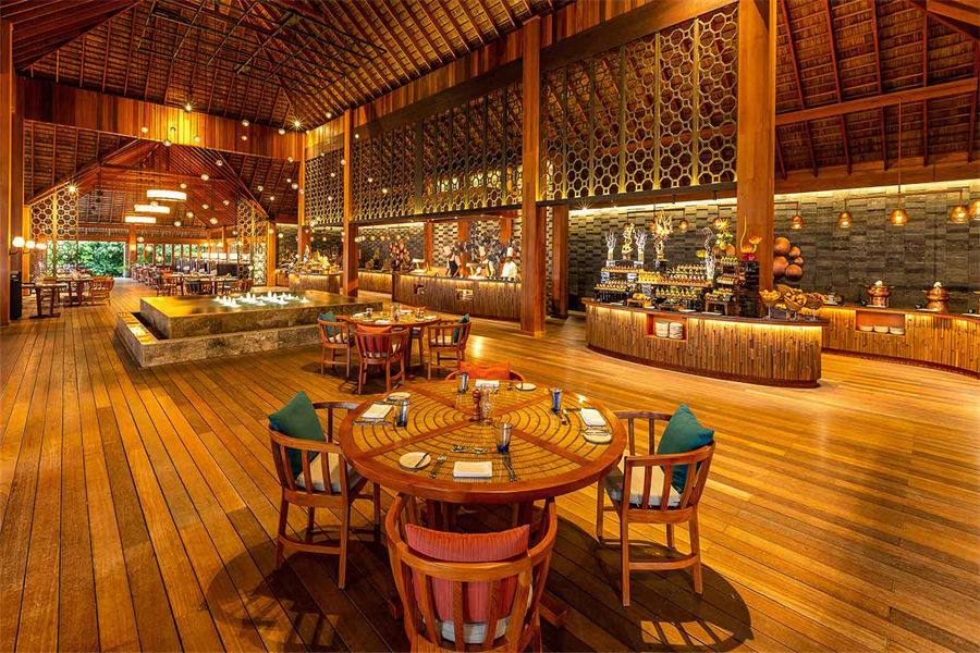 芙拉瓦丽 - 主餐厅图片1 - Hurawalhi Maldives Canneli Photo 1