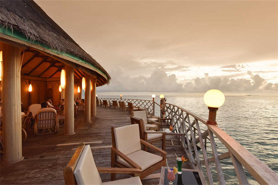 安嘎嘎岛 - 日落酒吧图片3 - Angaga Island Resort Sundown Bar Photo 3
