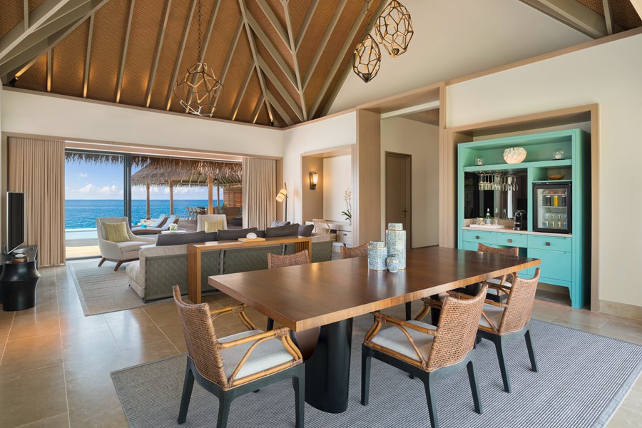 华尔道夫 - 双卧礁湖泳池别墅图片4 - Waldorf Astoria Maldives Ithaafushi  Two Bedroom Reef Villa with Pool Photo 4