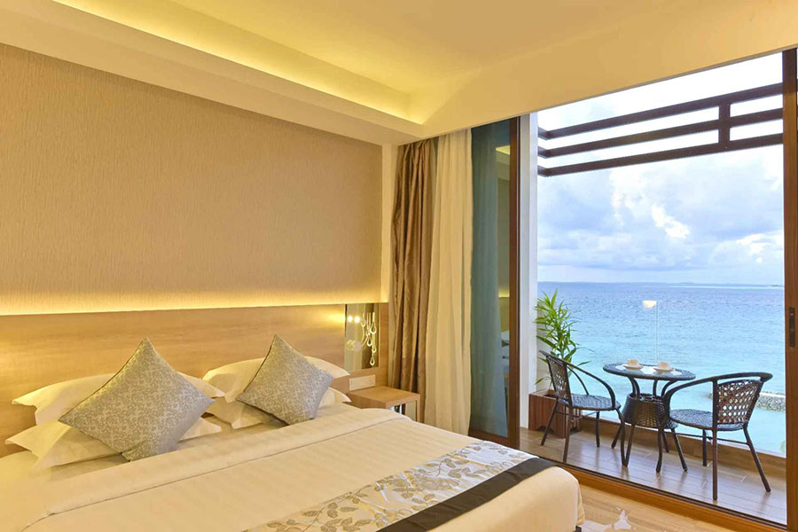 竞技场海滩酒店 - 海景豪华双人间 - 带阳台图片4 - ARENA HOTELS Deluxe Double Room With Balcony & Sea View Photo 4
