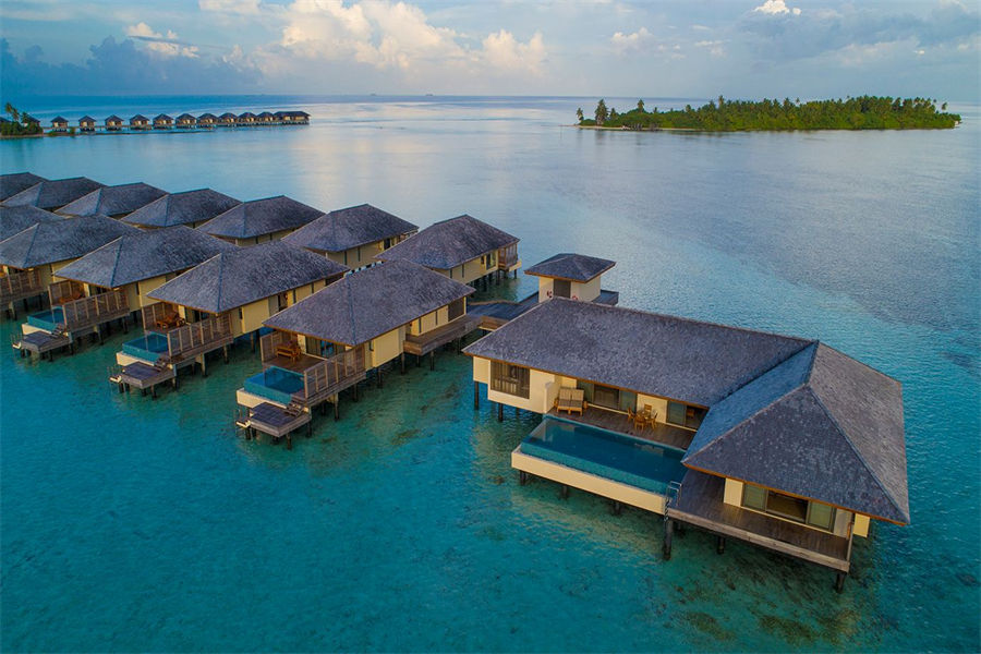瑞喜敦D - 双卧室水上泳池别墅图片2 -  The Residence Maldives at Dhigurah Sunrise/Sunset 2 Bedroom Water Pool Villa Photo 2