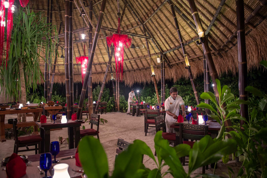 翡翠法斯曼度 - 亚马逊南美餐厅图片3 - Emerald Maldives Resort & Spa  Amazònico Restaurant Photo 3