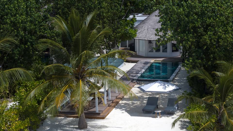 四季库达呼拉 - 家庭海滩泳池别墅（日出）图片1 - Four Seasons Resort Maldives at Kuda Hura Sunrise Family Beach Villa With Pool Photo 1