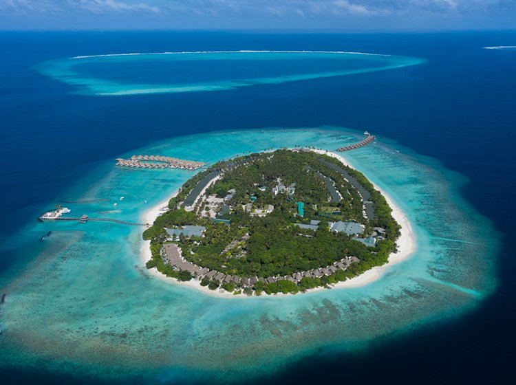 芙拉薇莉马尔代夫度假村全景 - Furaveri lsland Resort & Spa Maldives Resort