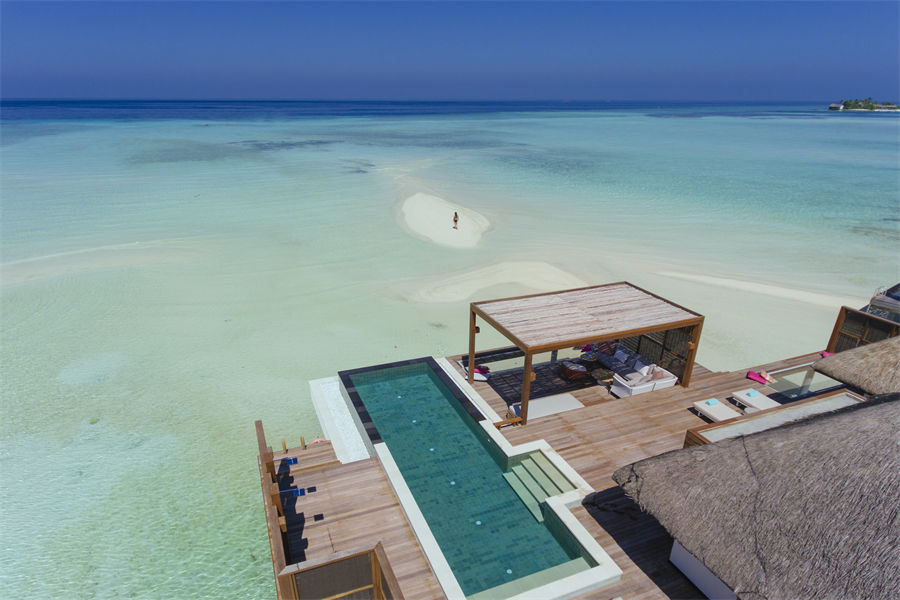 四季库达呼拉 - 双卧水上套房(日出/日落)图片2 - Four Seasons Resort Maldives at Kuda Hura Sunrise/Sunset Two-Bedroom Water Suite Photo 2