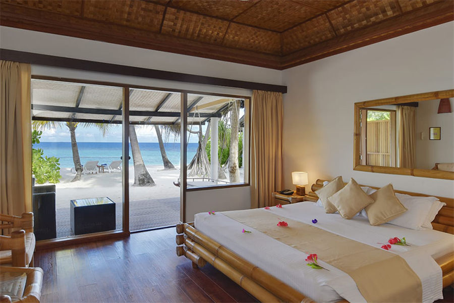 安嘎嘎岛 - 高级沙滩平房图片2 - Angaga Island Resort Superior Beach Bungalow Photo 2