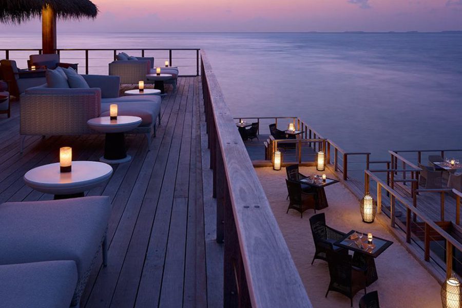 都喜天阙餐厅 - 萨拉酒吧 - Dusit Thani Maldives Restaurant