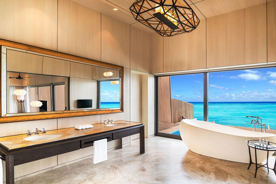 瑞吉 - 全海景水上泳池别墅图片3 - The St. Regis Maldives Vommuli Resort Panoramic Ocean Overwater Villa with Pool Photo 3