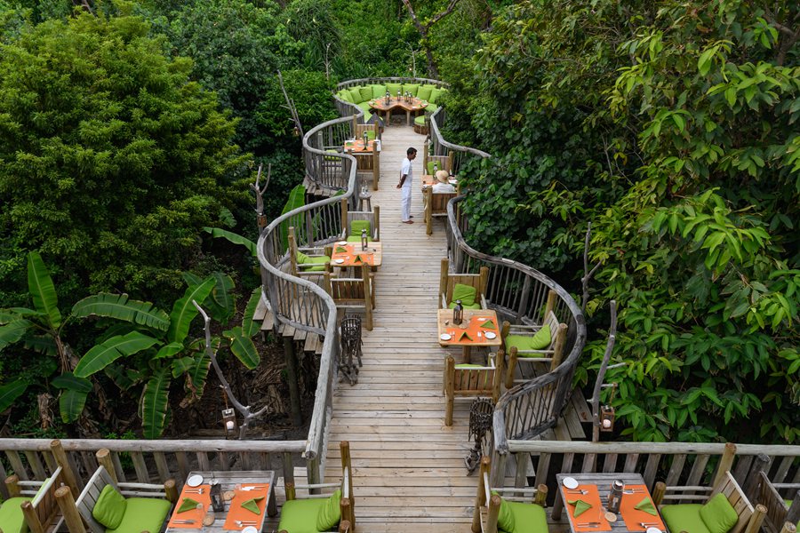 索尼娃富士 - 树屋花园餐厅图片4 - Soneva Fushi Fresh in the Garden Photo 4
