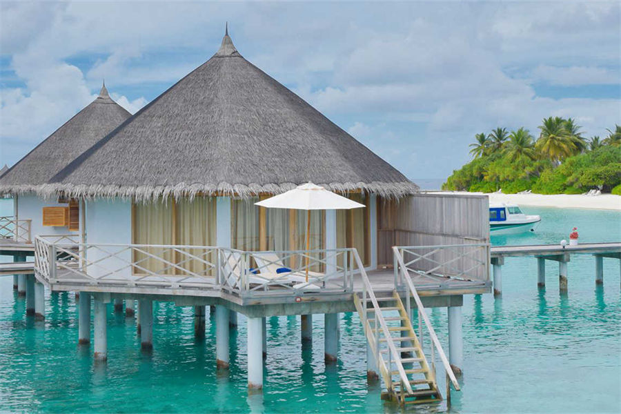 安嘎嘎岛 - 高级水上平房图片1 - Angaga Island Resort Superior Water Bungalow Photo 1