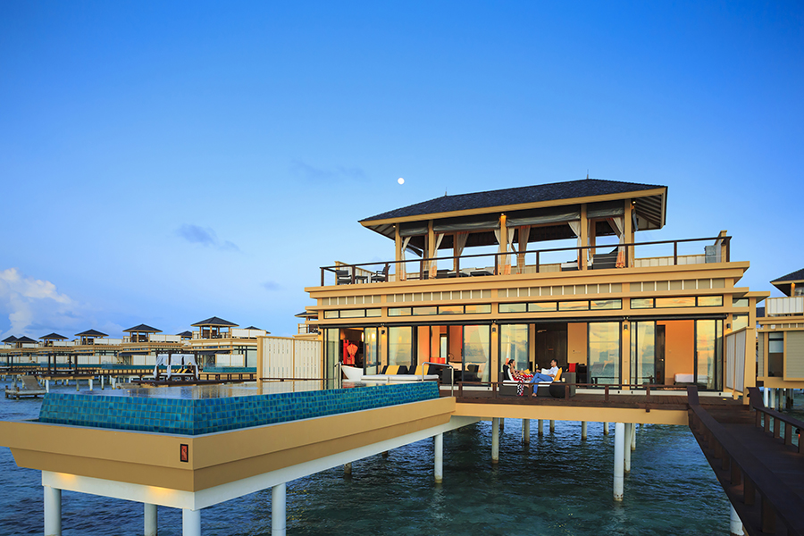 薇拉瓦鲁 - 豪华双卧海洋泳池别墅图片1 - Angsana Velavaru Maldives Deluxe InOcean Two Bedroom Pool Villa Photo 1