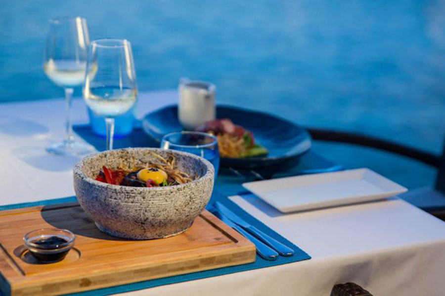 卡曼都岛 - Aqua 餐厅图片3 - Komandoo Maldives Island Resort & Spa Aqua Restaurant Photo 3