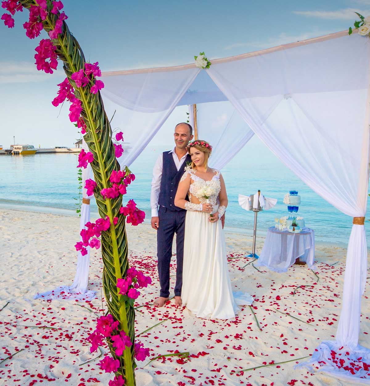 夏日岛 - 结婚典礼图片3 - Summer Island Maldives Renewal of Vows Photo 3