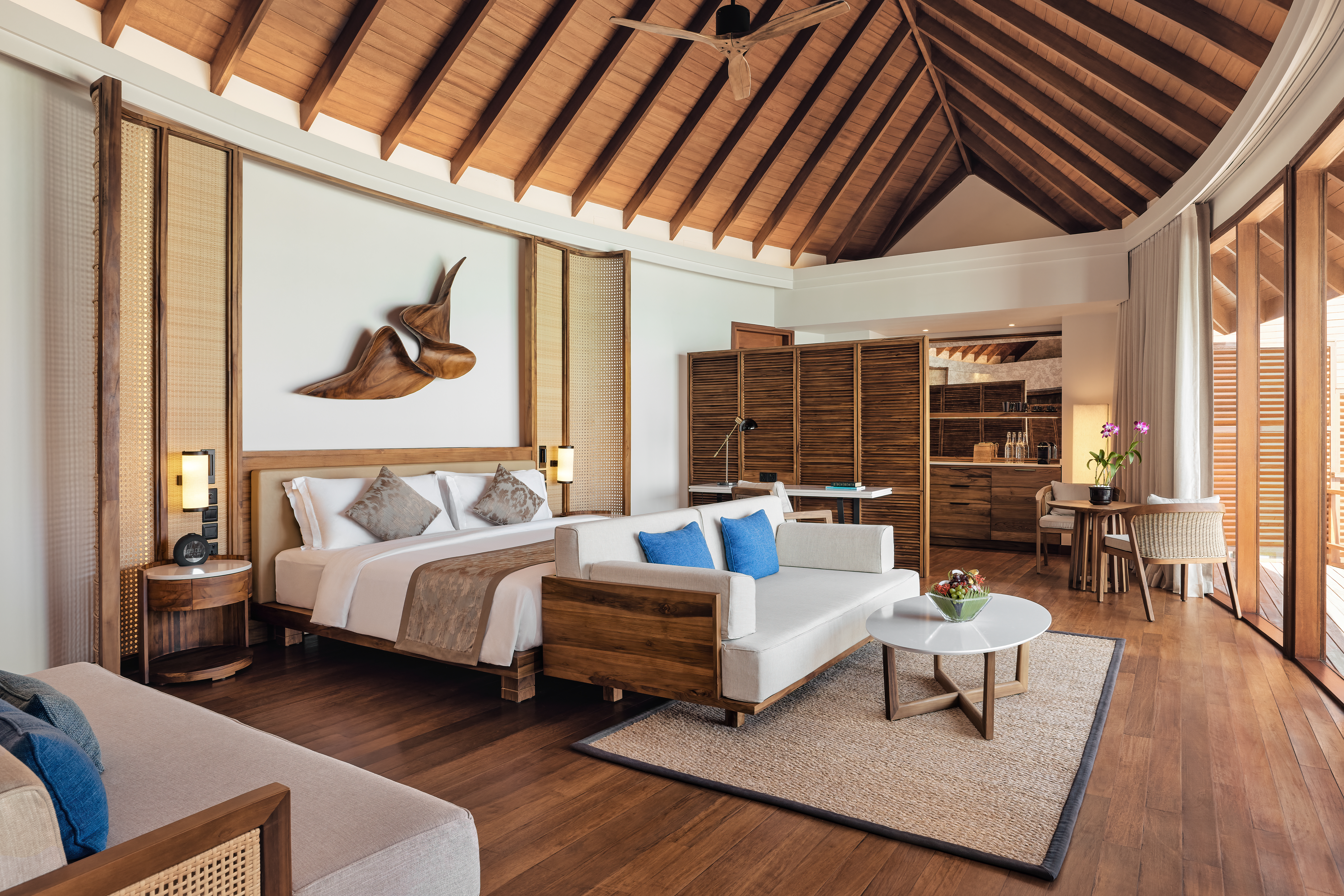 安纳塔拉笛古 - 日落水上套房图片2 - Anantara Dhigu Resort & Spa Sunset Over Water Suite Photo 2