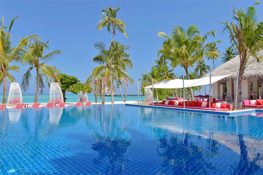 坎迪玛 - 微风泳池酒吧图片4 - Kandima Maldives Breeze Photo 4